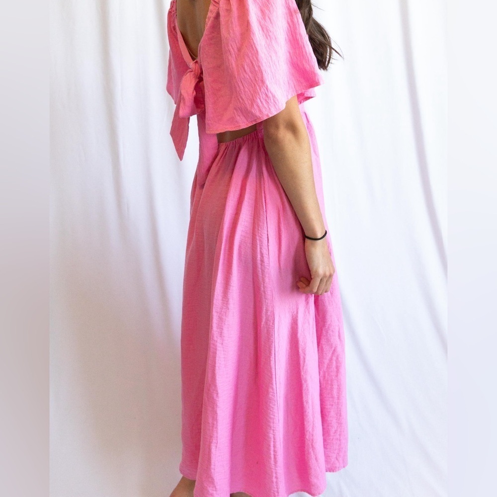 Bow Midi dress - Picture 7 of 11